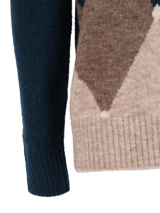 25FW 발렌타인 스웨터 B2P000 7W150 93850 240592 BLUE - BALLANTYNE