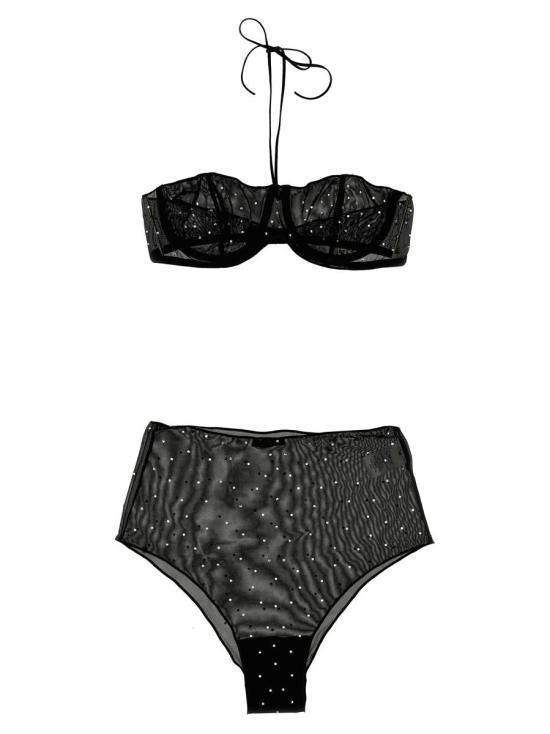  언더웨어 세트 OGW232BLACKCRYSTAL Black