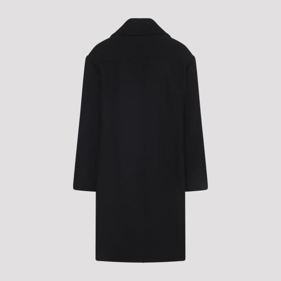 25FW 드리스 반 노튼 코트 2520202622216 900 Black - DRIES VAN NOTEN