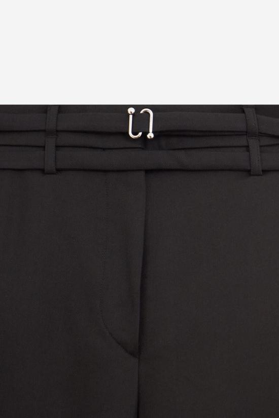 25FW 스포트막스 스트레이트 팬츠 117404 2522136111600 Black - SPORTMAX