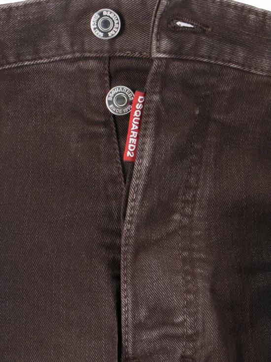 25FW 디스퀘어드2 데님 팬츠 S74LB1775 S39781143 BROWN - DSQUARED2