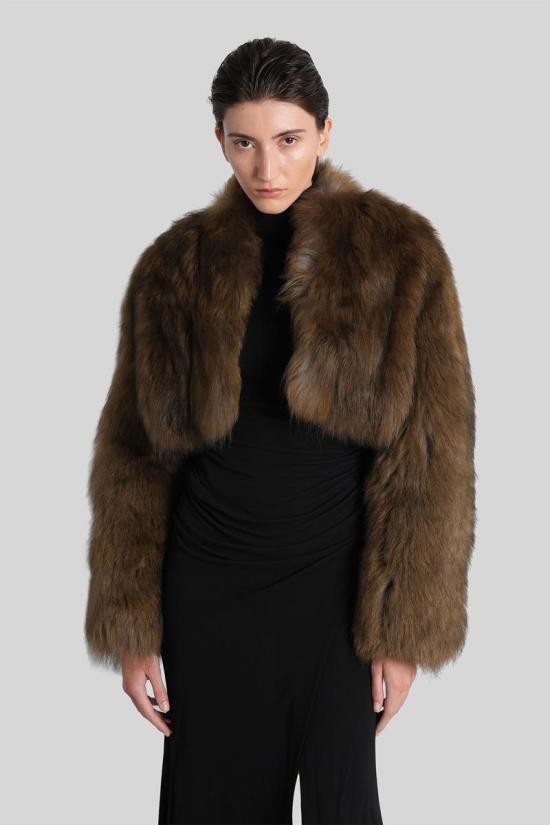 25FW 블루마린 무톤 425454 2L082A BROWN