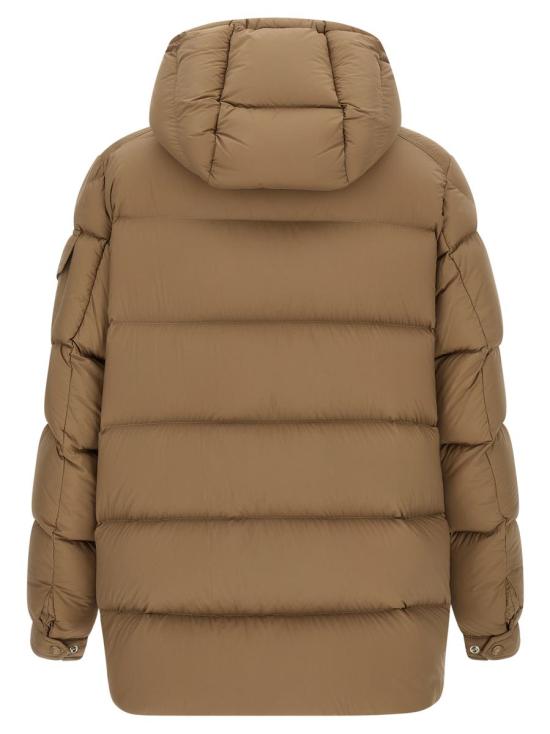 25FW 몽클레어 브르타뉴 후드 쇼트 다운 자켓  K20911C00014597YD23F Beige - MONCLER