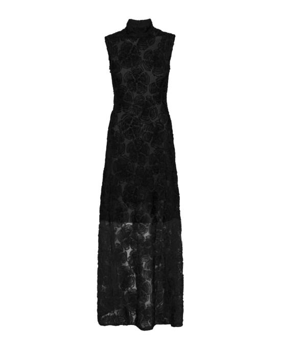 25FW 로테이트 바이 크리스텐슨 롱 원피스 113617100 Black