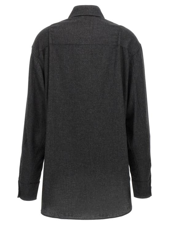 24FW 안다마네 셔츠 T160901BTNW045GREYMELANGE GRAY - ANDAMANE