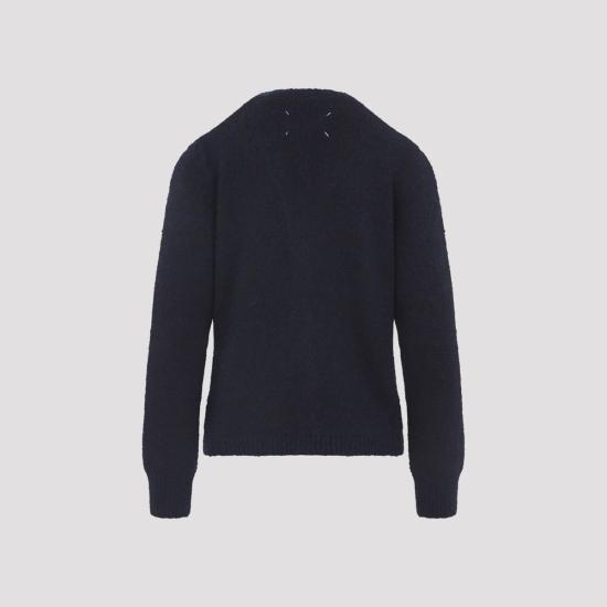 25FW 마르지엘라 V넥 가디건 S51HP0023 M13154 002 BLUE - MAISON MARGIELA