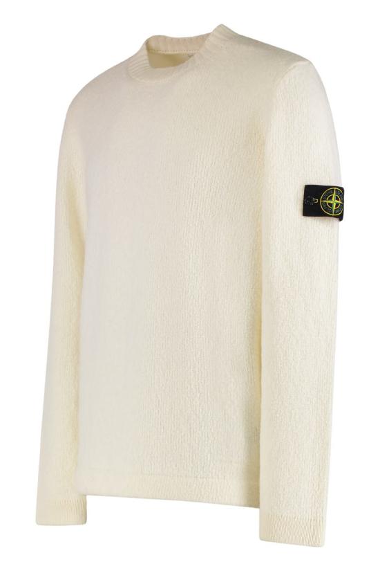 25FW 스톤 아일랜드 스웨터 S155100056S00N2 V0093 WHITE - STONE ISLAND