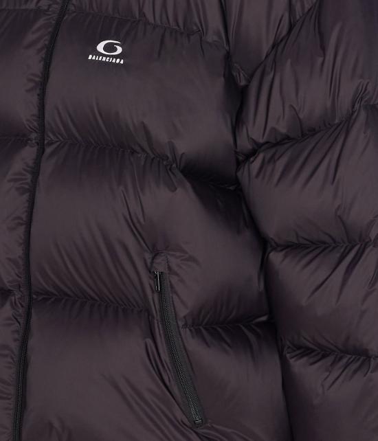 25FW 발렌시아가 스탠다드 푸퍼 패딩 스탠다드 푸퍼   852049TNO121000 Black - BALENCIAGA