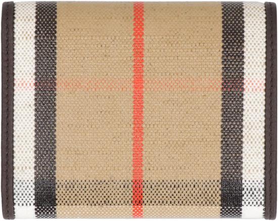 25FW 버버리 하이랜드 컴팩트 레더 월렛  8112281166995 B9368 BROWN - BURBERRY