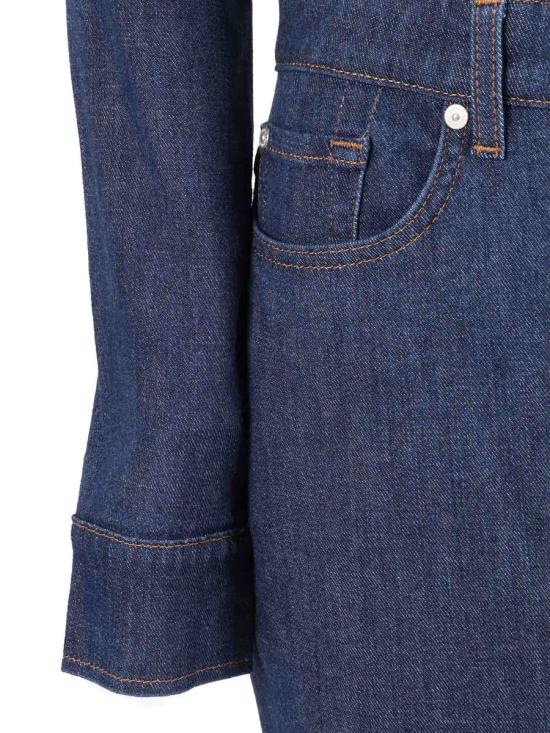 25FW 세븐포올맨카인드 데님 원피스 7UL40R70 1A9 238918 BLUE - 7 FOR ALL MANKIND