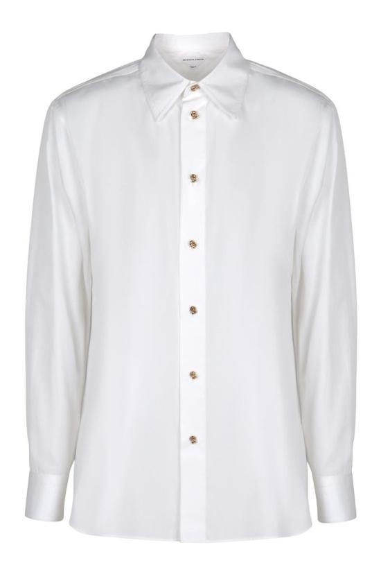 25FW 보테가베네타 셔츠 838420V2H20 9000 WHITE