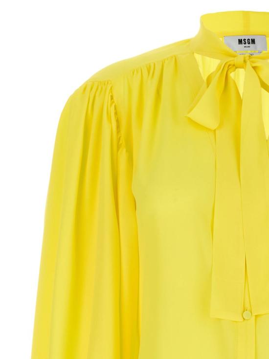  엠에스지엠 블라우스 3641MDE2424710606 YELLOW - MSGM