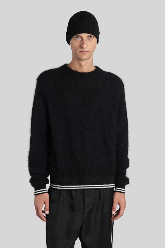 25FW 질샌더 스웨터 422403 J22GP0250J14788 Black