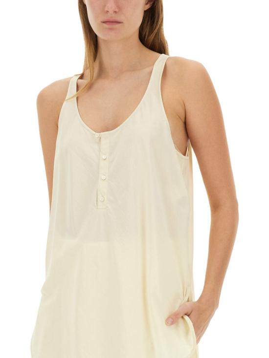 25SS 르메르 민소매 티셔츠 TO1331 LF1370WH014 Beige - LEMAIRE