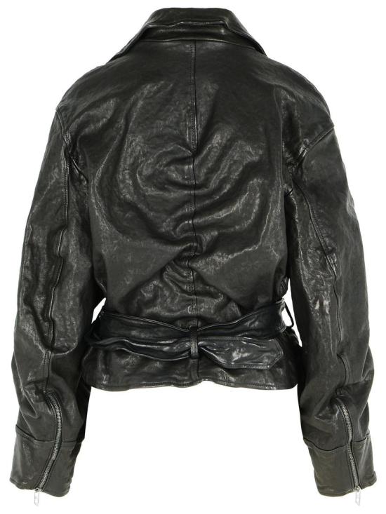 25FW 디젤 가죽 자켓 A20741 0SLCW9XX Black - DIESEL