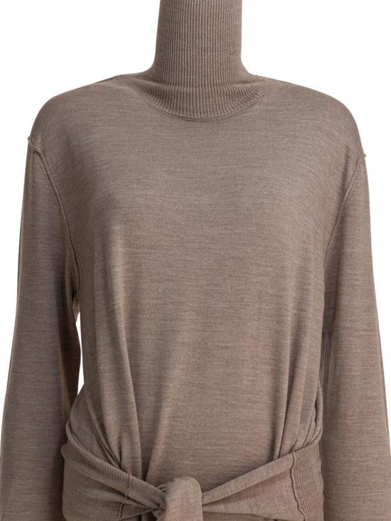 25FW 르메르 메리노 블렌드 트롱프뢰유 드레스 DR1082LK087BR446 GREY - LEMAIRE