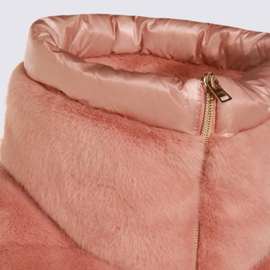 25FW 에르노 레이디 얼터너티브 퍼 & 울트라라이트 나일론 베스트  PI002122D126304135 ROSA MEDIO - HERNO