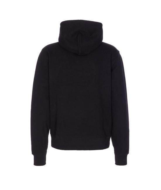 25FW 버버리 EKD 체크 코튼 후드 티셔츠 8116060A1189 Black - BURBERRY