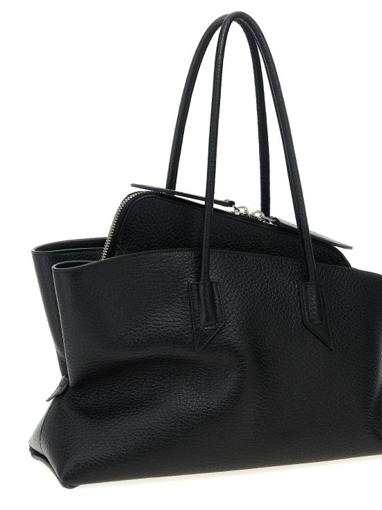 26SS 디 아티코 라 파세지아타 미디엄 탑 핸들 백 250WAH00054100 Black - THE ATTICO