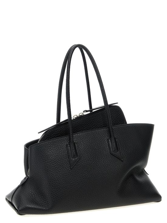 26SS 디 아티코 라 파세지아타 미디엄 탑 핸들 백 250WAH00054100 Black - THE ATTICO