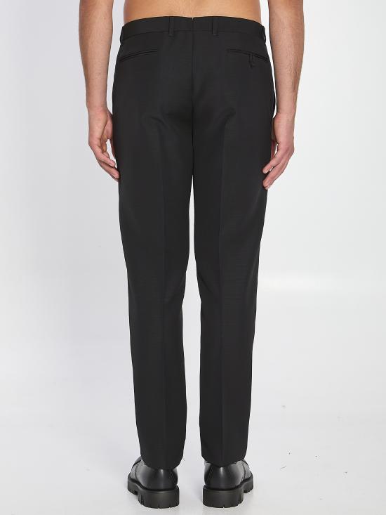 25FW 디올 스트레이트 팬츠 543C109 BLACK - DIOR