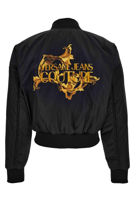 25FW 베르사체 봄버 자켓 79HASDP9 CQSP0G89 Black - VERSACE