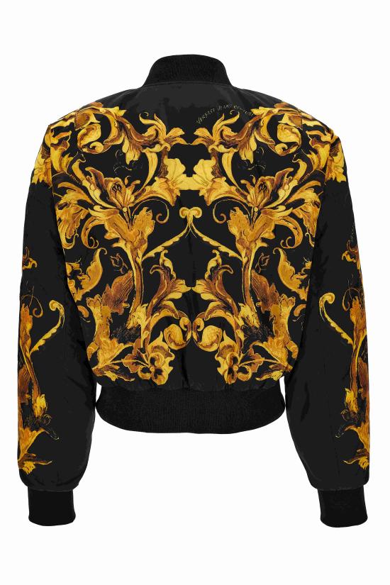 25FW 베르사체 봄버 자켓 79HASDP9 CQSP0G89 Black - VERSACE