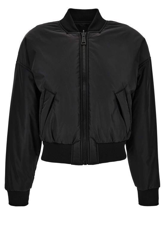 25FW 베르사체 봄버 자켓 79HASDP9 CQSP0G89 Black - VERSACE