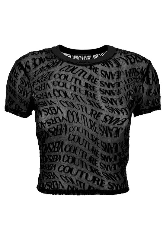 25FW 베르사체 반팔 티셔츠 79HAH602 JS490899 Black