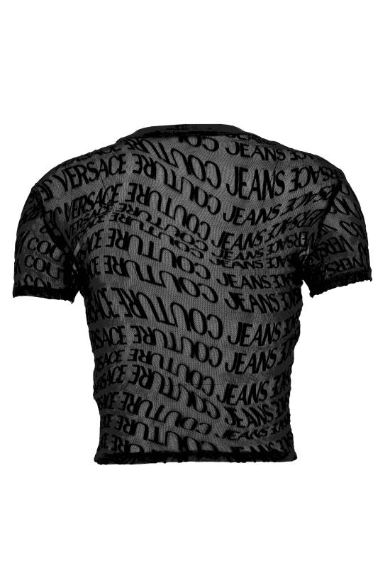 25FW 베르사체 반팔 티셔츠 79HAH602 JS490899 Black - VERSACE