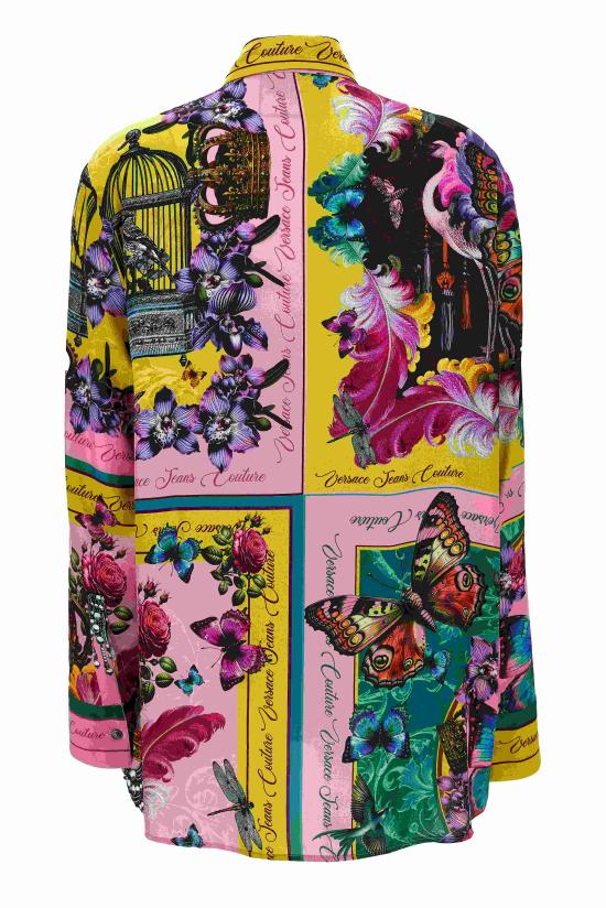 25FW 베르사체 셔츠 79HAL2P4 NS705459 Pink - VERSACE