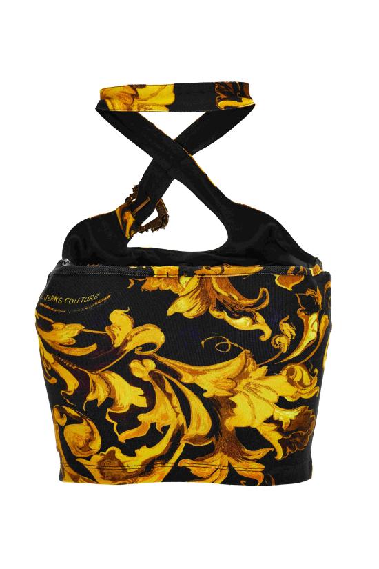 25FW 베르사체 민소매 티셔츠 79HAM614 JS518G89 Black - VERSACE