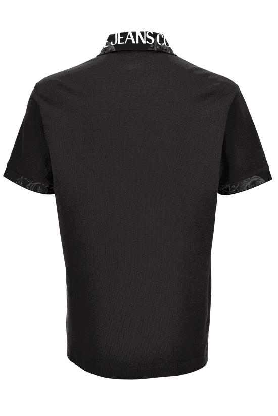 25FW 베르사체 폴로 티셔츠 79GAGT03 CJ01T899 Black - VERSACE