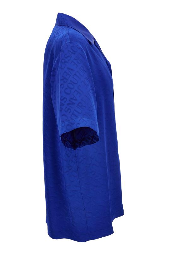 25FW 베르사체 반팔 셔츠 79GAL2B1 N0604289 Blue - VERSACE