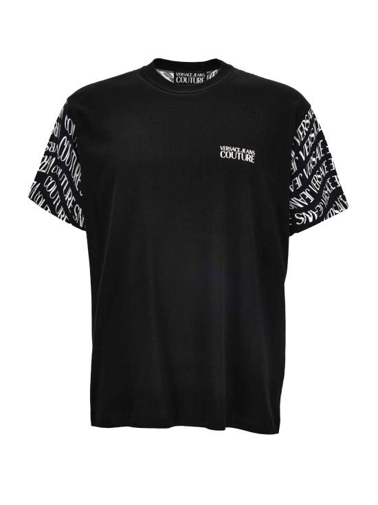 25FW 베르사체 반팔 티셔츠 79GAH6R1 JS513899 Black