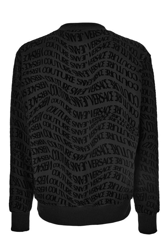 25FW 베르사체 긴팔 티셔츠 79GAI3R0 FS199899 Black - VERSACE