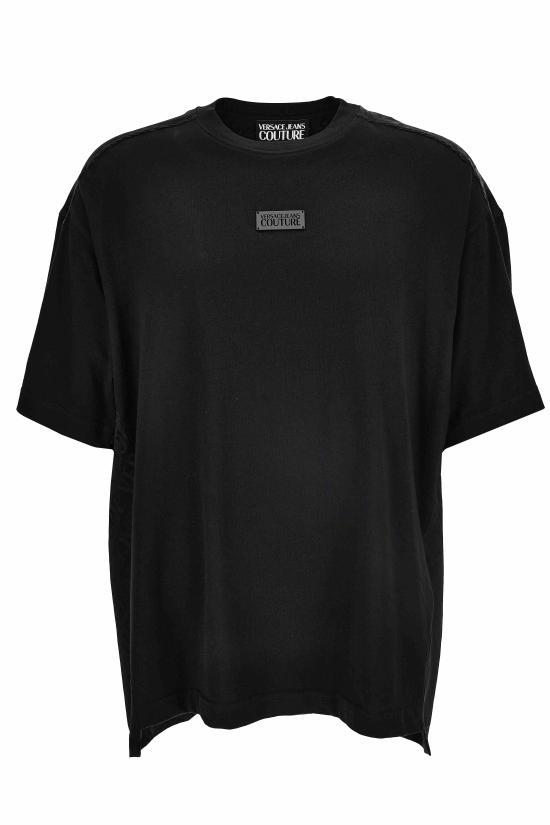 25FW 베르사체 반팔 티셔츠 79GAH610 J0001899 Black