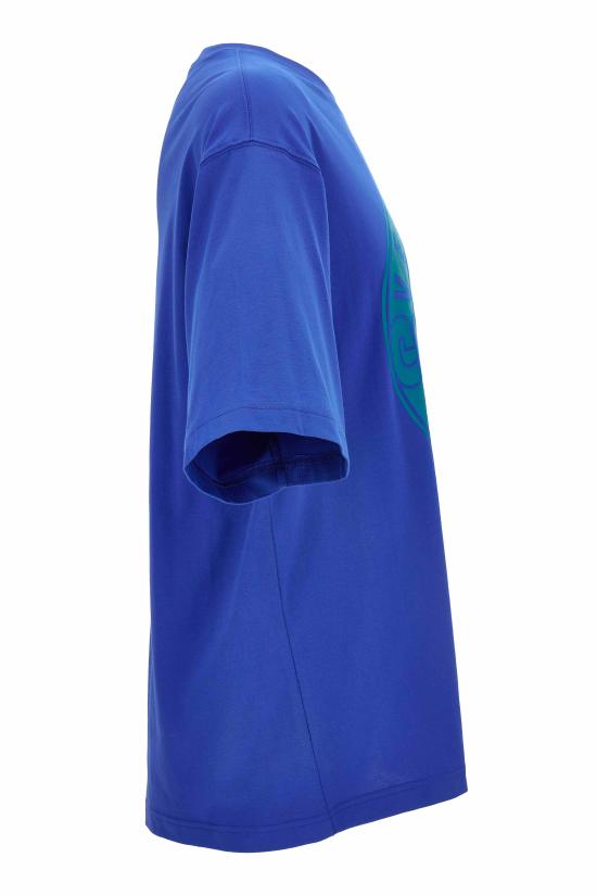 25FW 베르사체 반팔 티셔츠 79GAHE04 CJ00E289 Blue - VERSACE