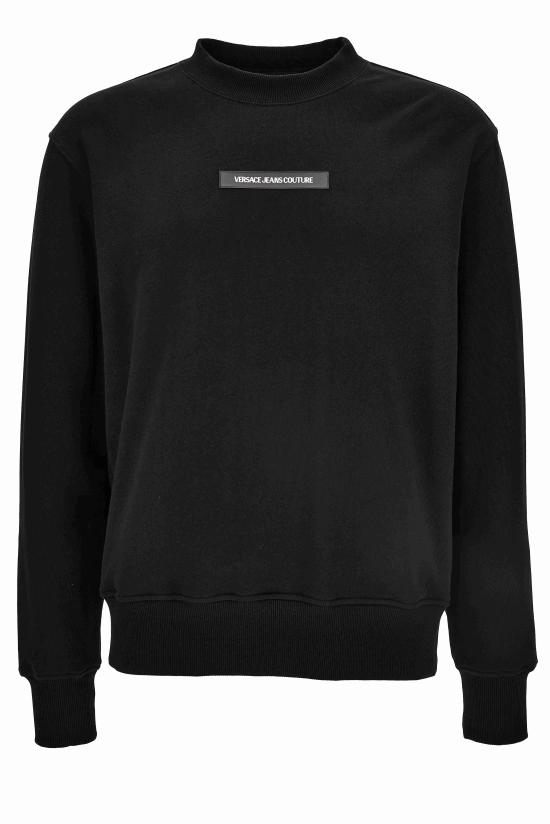 25FW 베르사체 긴팔 티셔츠 79GAIT02 CF01T899 Black