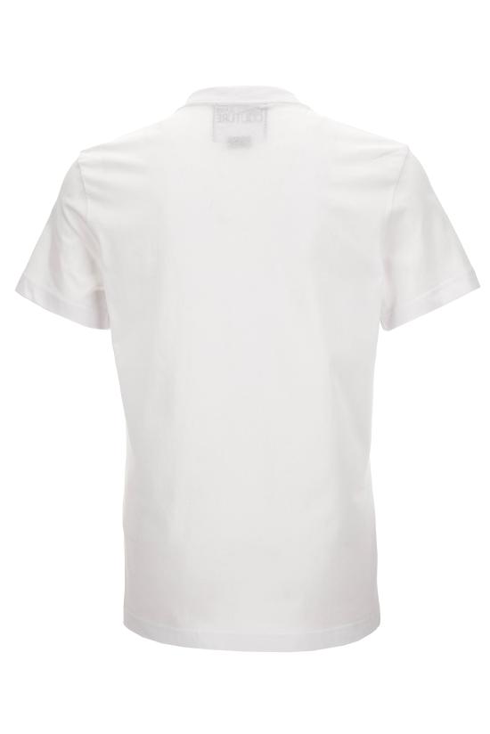 25FW 베르사체 반팔 티셔츠 79GAHT05 CJ00TG03 White - VERSACE