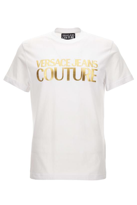 25FW 베르사체 반팔 티셔츠 79GAHT05 CJ00TG03 White