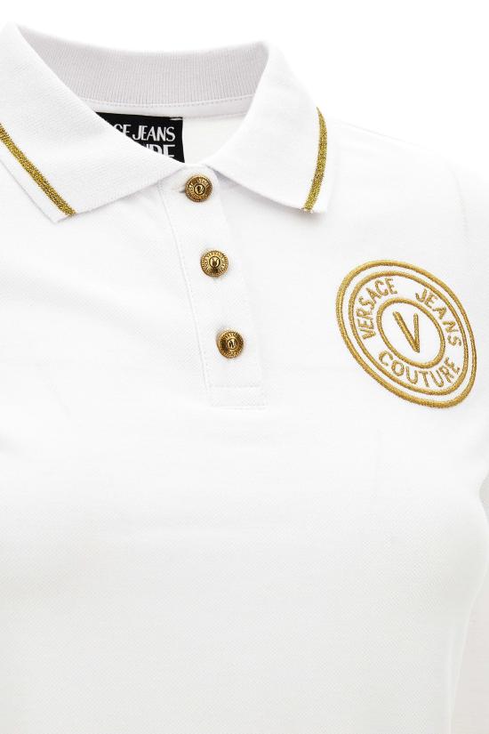 25FW 베르사체 폴로 티셔츠 79HAGT00 CJ01TG03 White - VERSACE