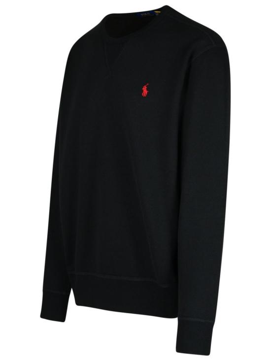  폴로 랄프로렌 포니 로고 자수 맨투맨 710766772 001 Black - POLO RALPH LAUREN