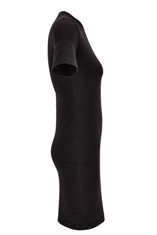 25FW 베르사체 미디 원피스 79HAOT00 CJ03TG89 Black - VERSACE