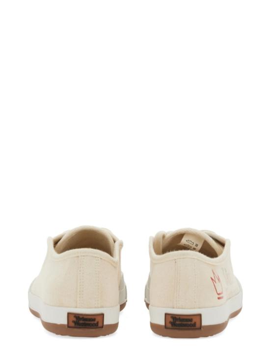  비비안웨스트우드 애니멀 짐 로우탑 스니커즈 75020057M W0005B401 Yellow - VIVIENNE WESTWOOD