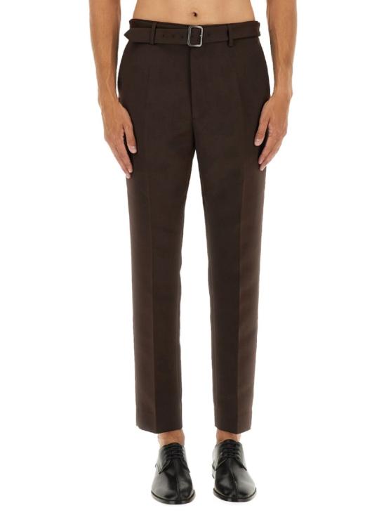  MM6 메종마르지엘라 스트레이트 팬츠 SH2KA0042 M35612142 Brown