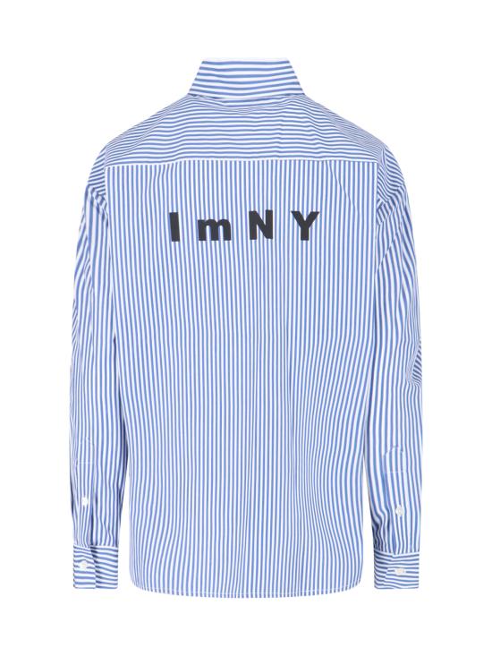 25FW 사이블사렐 블라우스 IMNY SHIRT BLUE WHITE STRIPE Blue - SIBEL SARAL