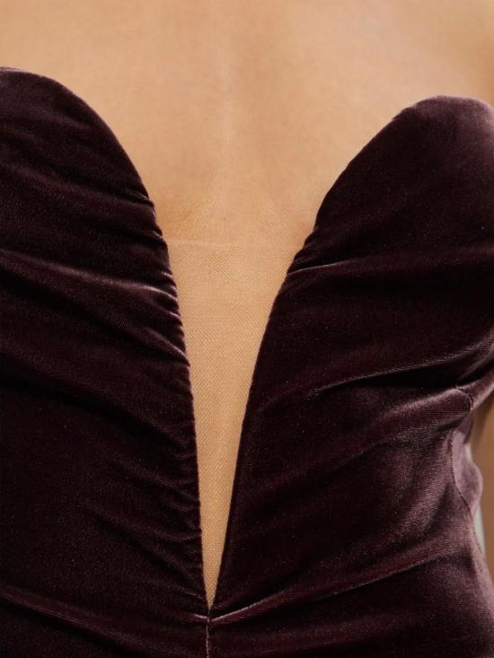 25FW 톰포드 미디 원피스 AB3571FAX1335 ER705 AUTUMN BURGUNDY - TOMFORD