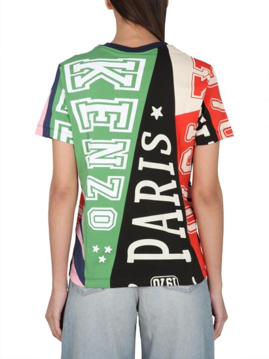  겐조 반팔 티셔츠 FD52TS049 4SOMU Multicolor - KENZO