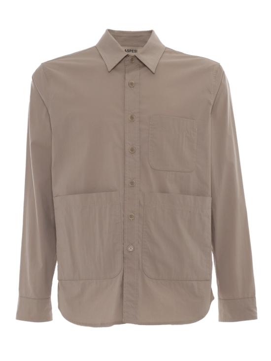 25SS 아스페시 긴팔 셔츠 A CE84 P076 Brown